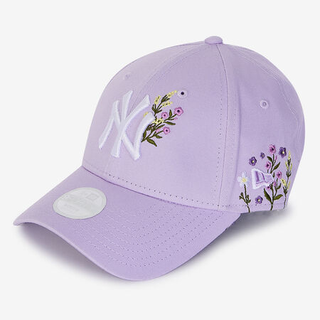 NEW ERA 9FORTY WOMEN NY FLORAL EMBROIDERY LIALC/WHITE WOMEN