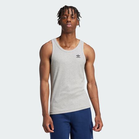 ADIDAS ORIGINALS Débardeur Trèfle Essentials Medium Grey Heather HOMME