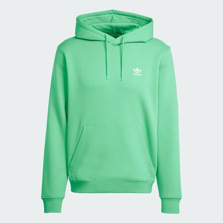 ADIDAS ORIGINALS HOODIE ESSENTIAL TREFOIL VERT/BLANC HOMME
