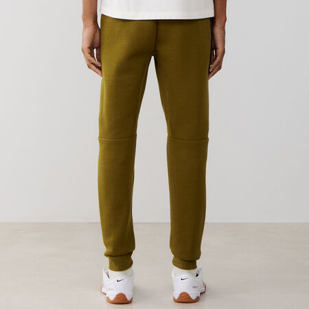NIKE PANT JOGGER TECH FLEECE GREEN/BLACK MEN