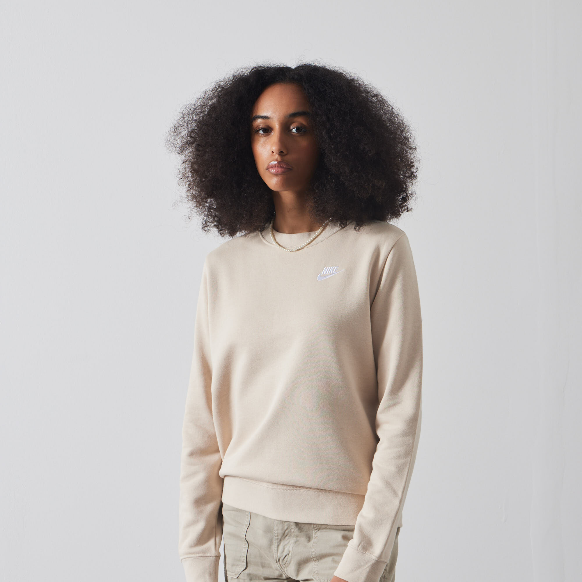 Nike sweat belt top
