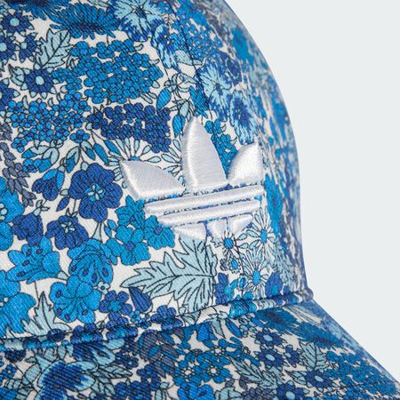 ADIDAS ORIGINALS Casquette de baseball adidas Originals x Liberty London Core White / Royal Blue FEMME