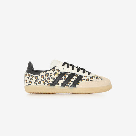 ADIDAS ORIGINALS samba SAMBA OG LEOPARD BEIGE/BLACK TODDLERS