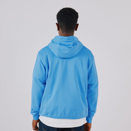 NIKE HOODIE CLUB FT BLUE/WHITE MEN