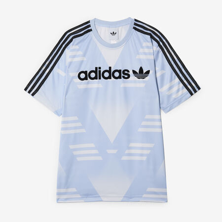 ADIDAS ORIGINALS JERSEY SPONSORED BLANC/BLEU HOMME