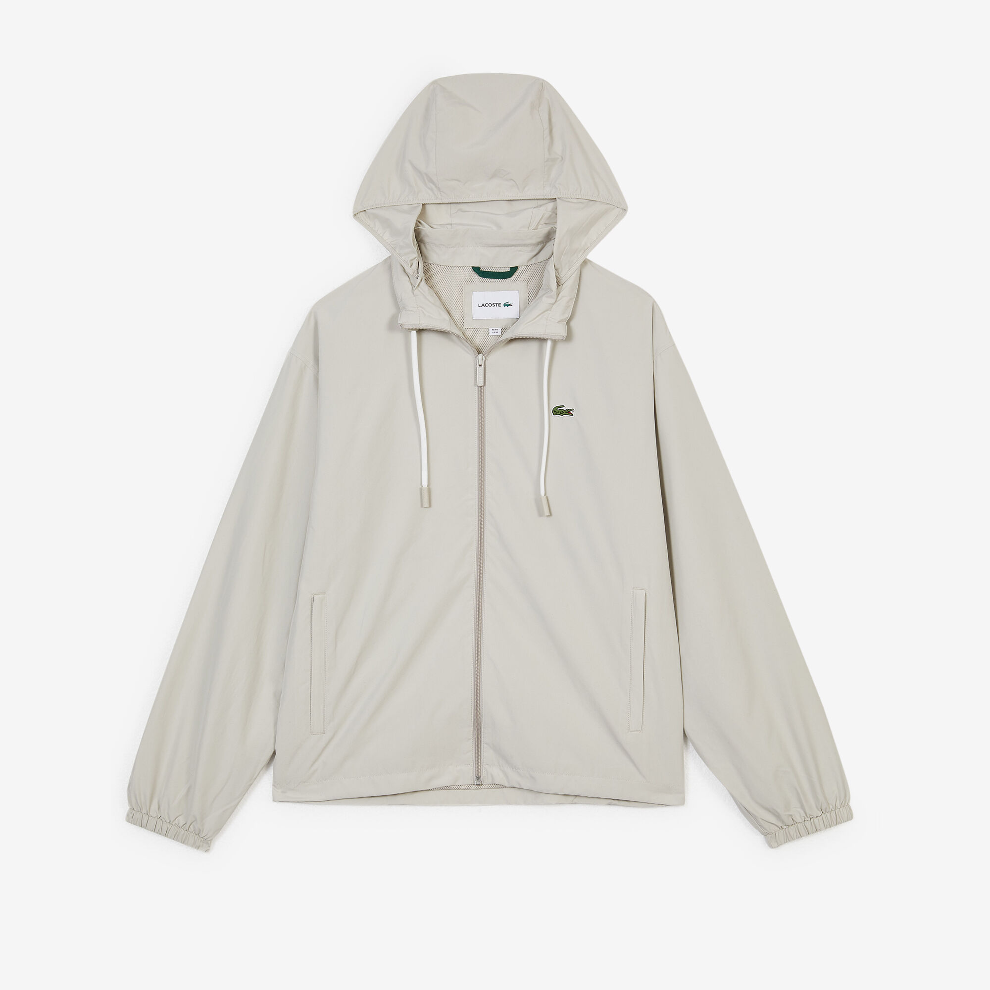 LACOSTE JACKET TRACKSUIT SIDE LOGO BLOUSON HOMME BEIGE Courir