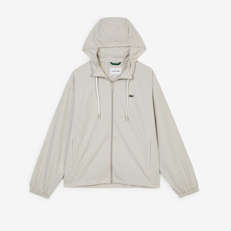 LACOSTE JACKET TRACKSUIT SIDE LOGO BEIGE MEN