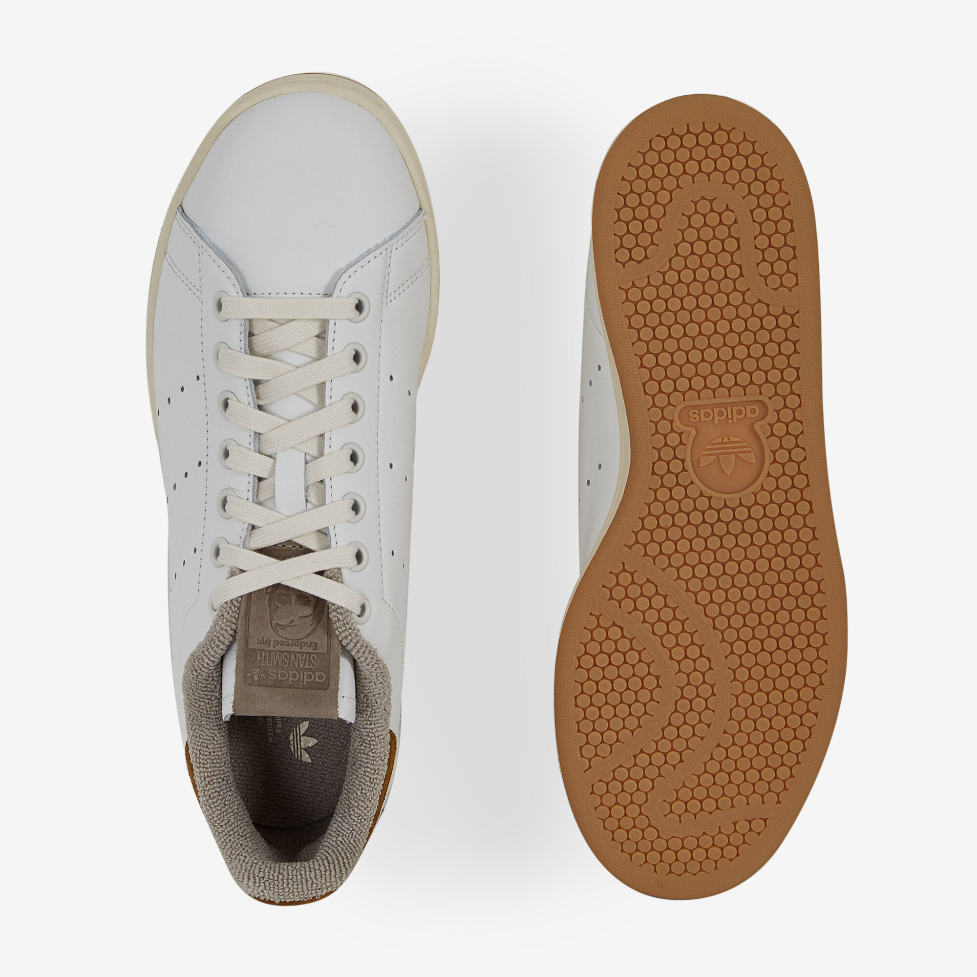 Stan smith blanche marron shop