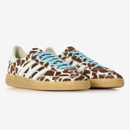 ADIDAS ORIGINALS spezial HANDBALL SPEZIAL GIRAFE PONY HAIR MARRON/BLANC FEMME