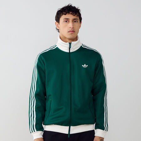 ADIDAS ORIGINALS JACKET FZ ADICOLOR CLASSICS VERT/BLANC HOMME