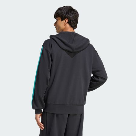 ADIDAS PERFORMANCE MERCEDES - AMG PETRONAS FORMULA 1 TEAM DNA FULL ZIP HOODY Black / Semi Mint Rush MEN