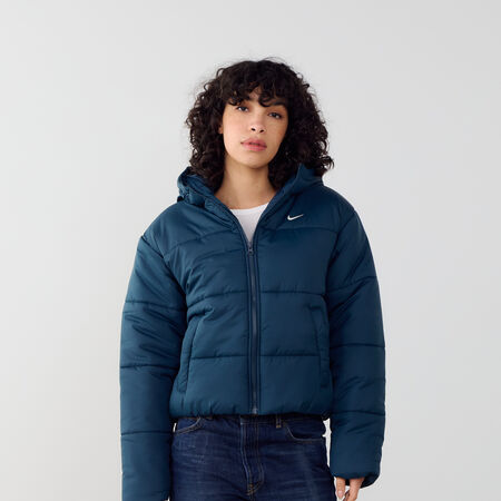 NIKE DOUDOUNE PUFFER NAVY BLUE/WHITE WOMEN