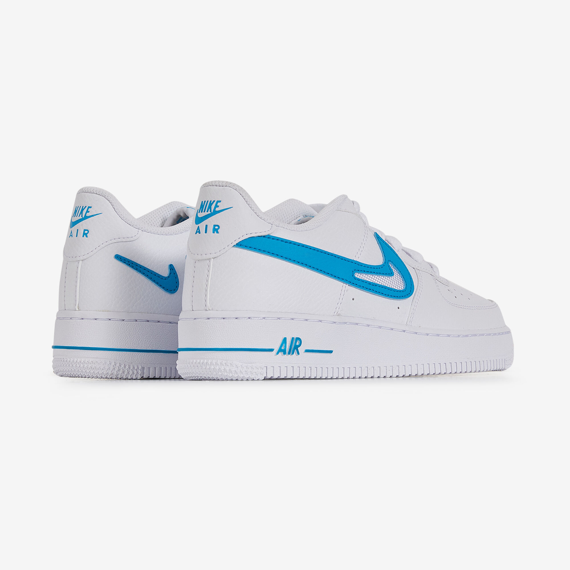 Nike air force 1 low white university blue sales