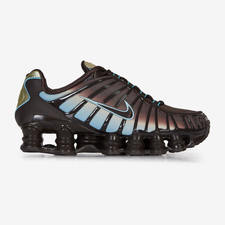 NIKE shox SHOX TL NOIR/BLEU FEMME