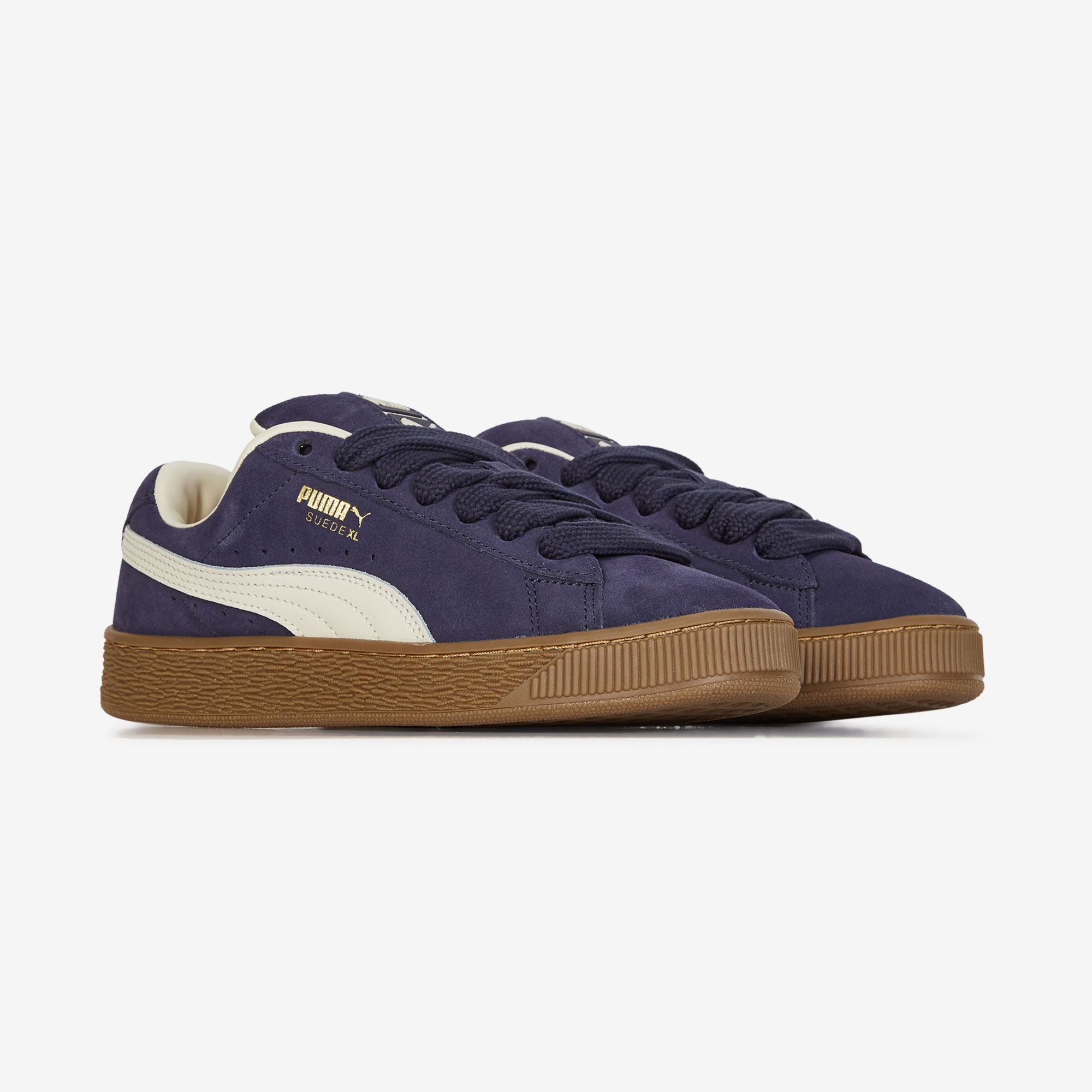 Suede Xl  Marine/beige