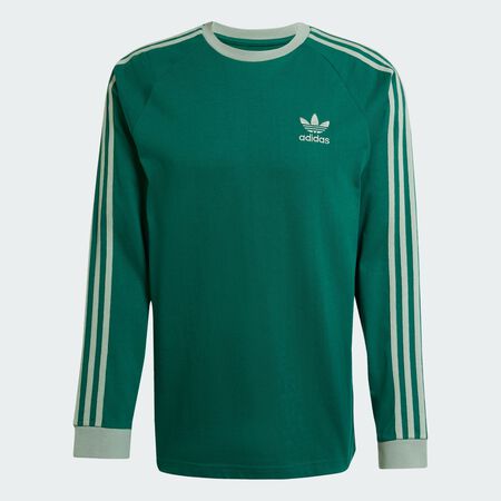 T-shirt manches longues 3 bandes Adicolor Classics : Collegiate Green