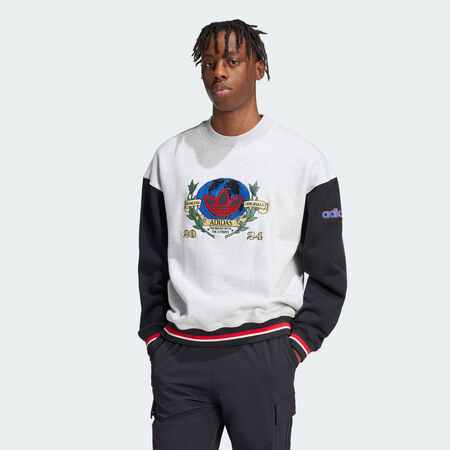 ADIDAS ORIGINALS Sweat-shirt ras-du-cou OLPC Light Grey Heather HOMME