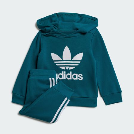 ADIDAS ORIGINALS Ensemble sweat-shirt à capuche Adicolor Enfants Legacy Teal CADET