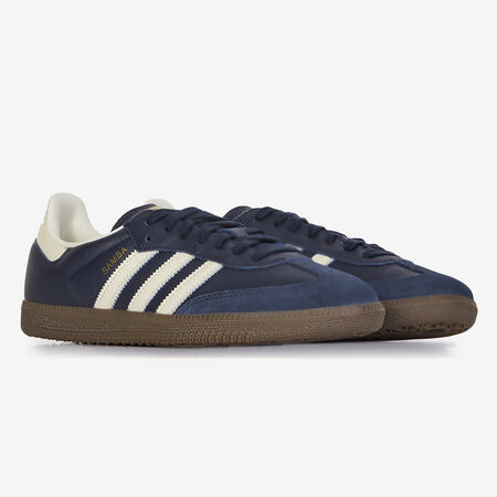 ADIDAS ORIGINALS samba SAMBA OG MARINE/BLANC HOMME
