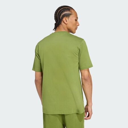 ADIDAS ORIGINALS TEE SHIRT ESSENTIAL VERT/BLANC HOMME