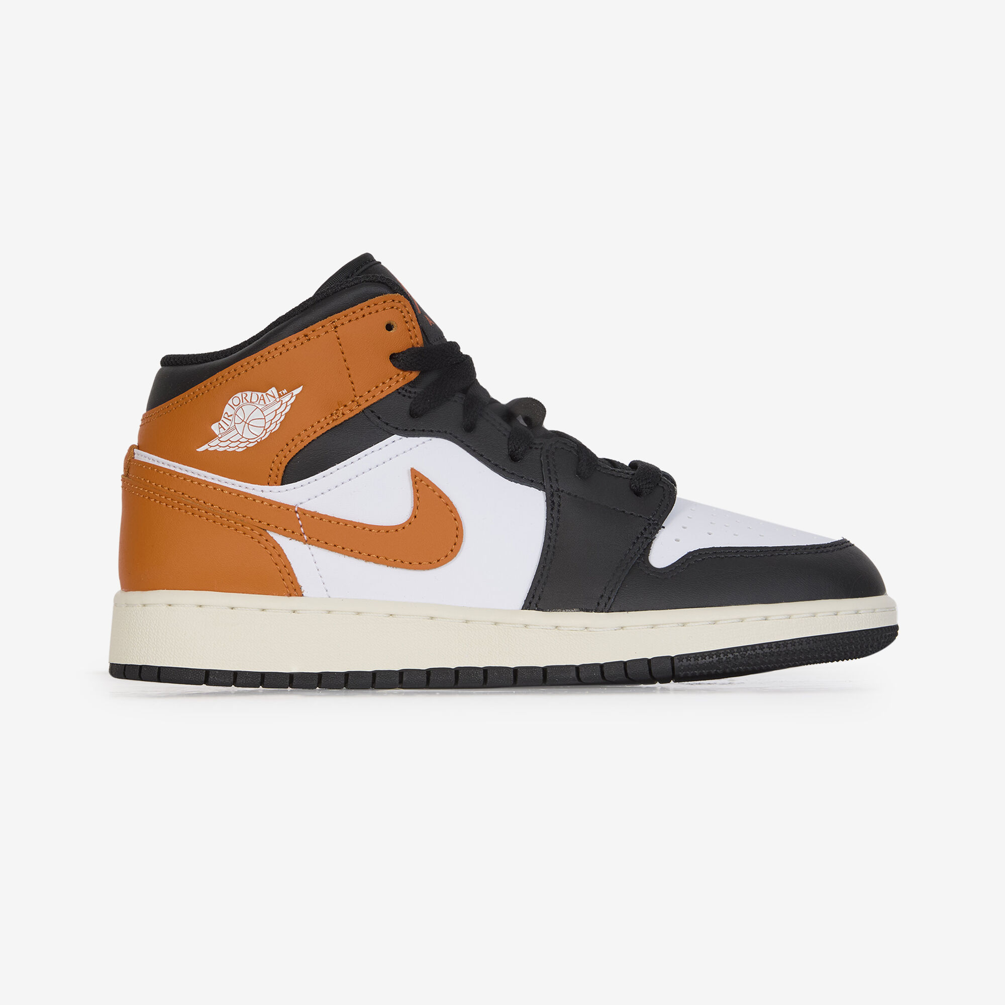 Air Jordan 1 Mid  Orange/noir