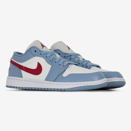 JORDAN air jordan 1 AIR JORDAN 1 LOW BLEU/ROUGE WOMEN