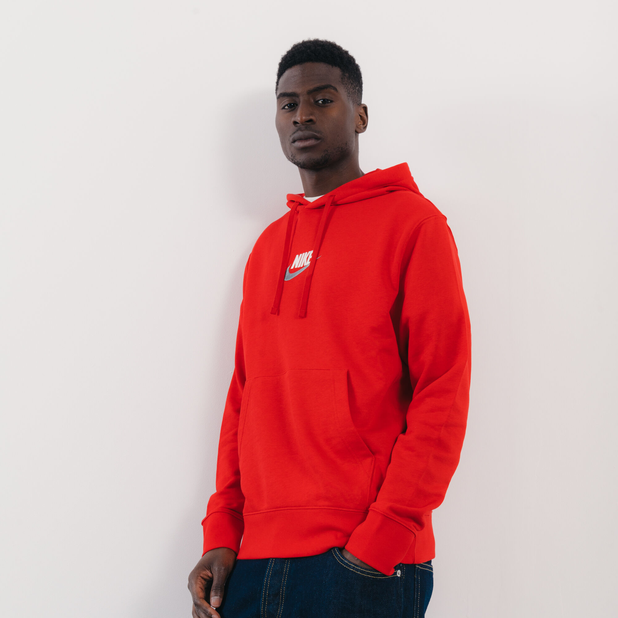 Pull nike homme rouge clearance