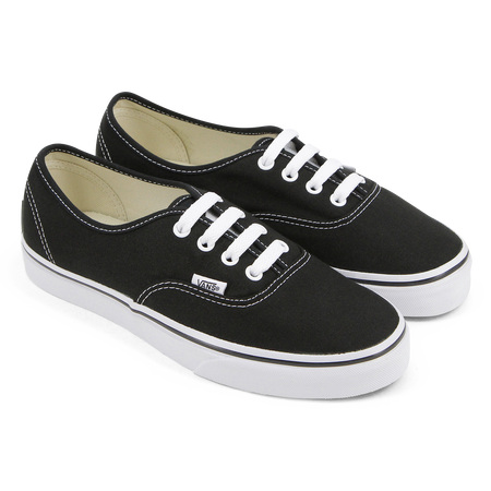 VANS authentic AUTHENTIC BLACK/WHITE WOMEN