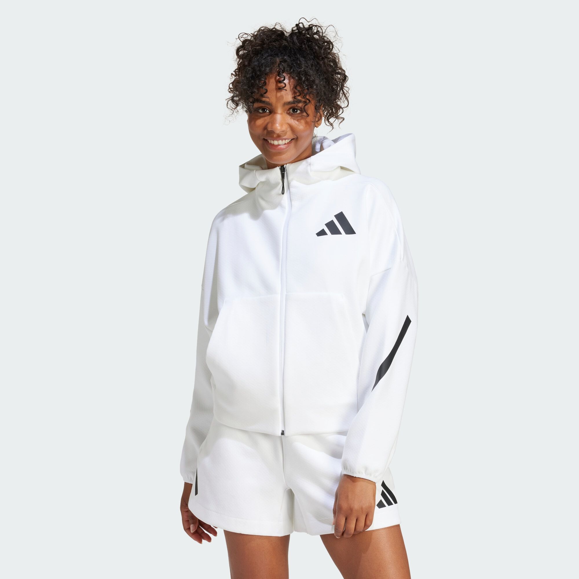 Sweats Sweatshirts Sweats a capuche ADIDAS FEMME BLANC Collections 2024 Courir