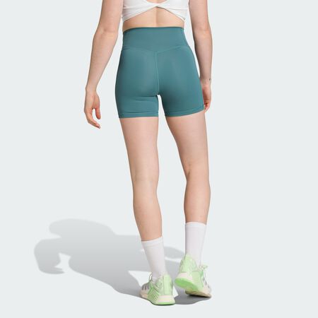 ADIDAS PERFORMANCE Legging coupe 1/4 3 bandes Optime Preloved Teal FEMME