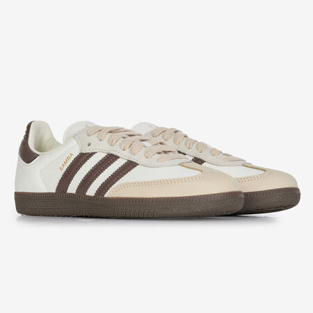 ADIDAS ORIGINALS samba SAMBA OG BEIGE/BROWN WOMEN