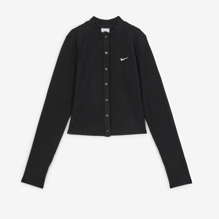 NIKE CARDIGAN CHILL KNIT NOIR FEMME