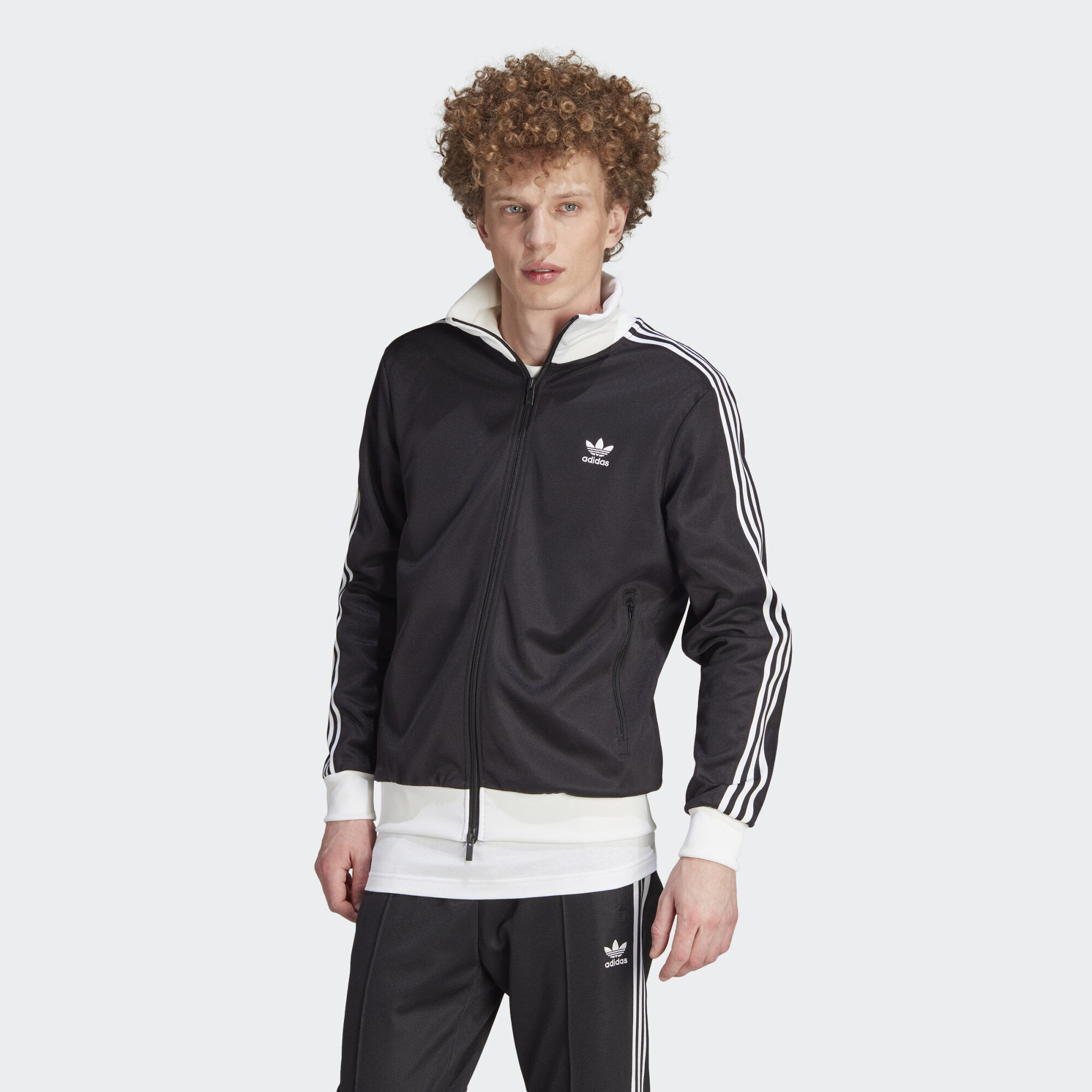 ADIDAS ORIGINALS ADICOLOR CLASSICS BECKENBAUER TRACK TOP Black