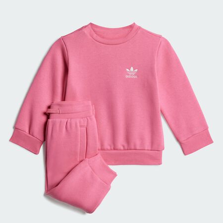ADIDAS ORIGINALS Ensemble sweat-shirt ras-du-cou Enfants Pink Fusion CADET