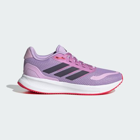 Chaussure Runfalcon 5 Enfants : Powder Plum / Aurora Plum / Lucid Red