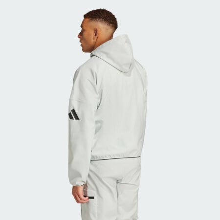 ADIDAS SPORTSWEAR Veste à capuche entièrement zippée City Escape Premium Wonder Silver HOMME