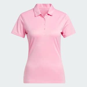 WOMEN'S SOLID PERFORMANCE SHORT SLEEVE POLO SHIRT
