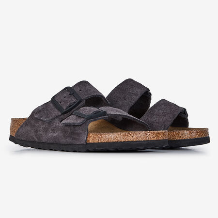 BIRKENSTOCK arizona ARIZONA SUEDE VELVET GREY GRIS FEMME