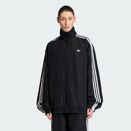 ADIDAS ORIGINALS FIREBIRD ADILENIUM TRACK TOP Black / White WOMEN