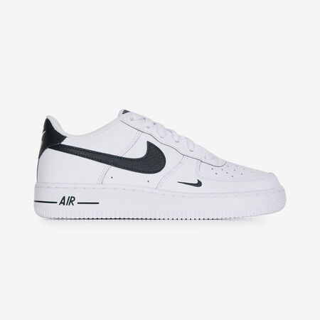 AIR FORCE 1 LOW MINI SWOOSH : BLANC/VERT