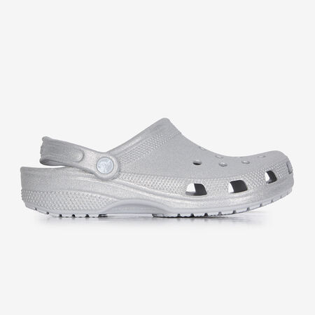 CROCS CLASSIC CLOG SILVER WOMEN
