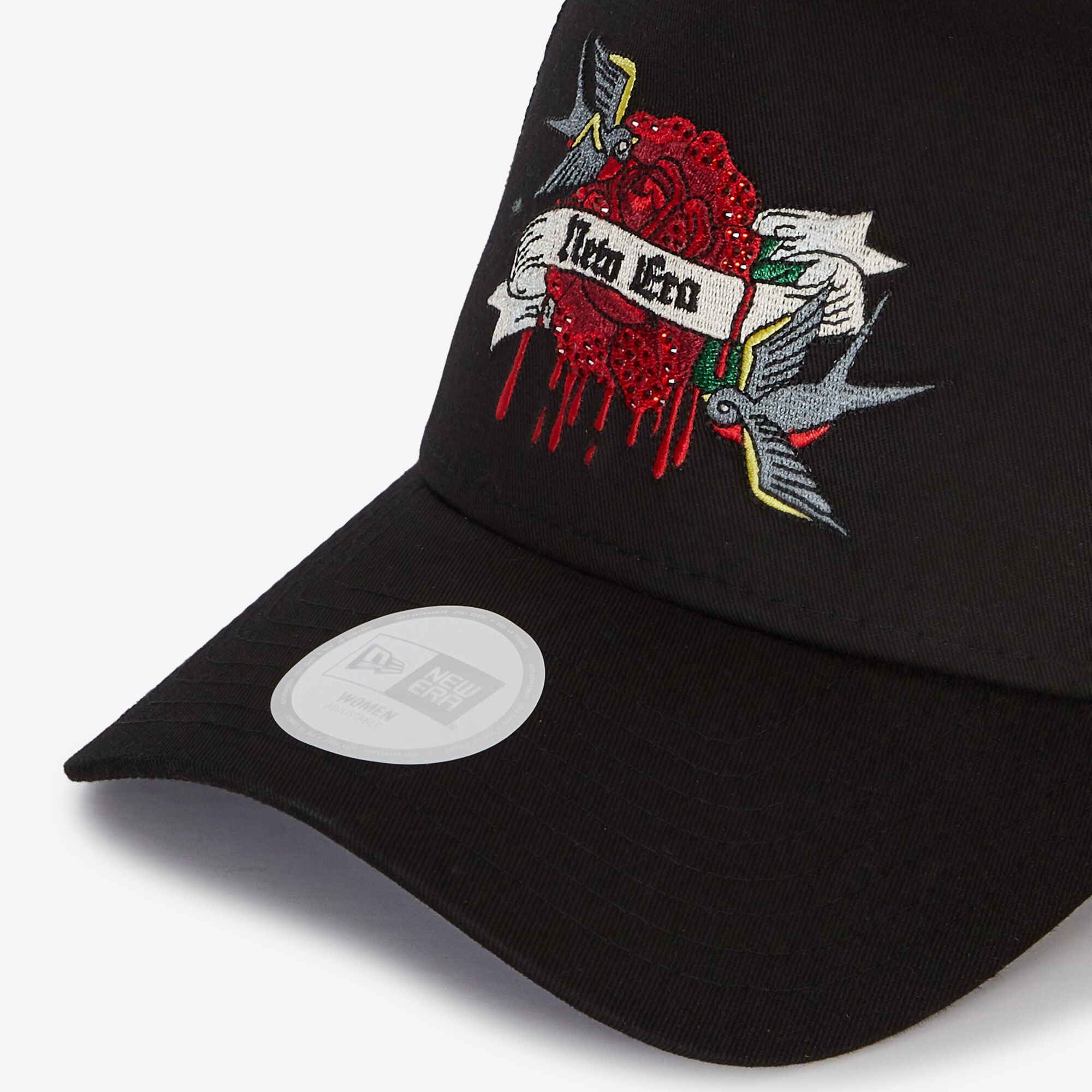 9forty Women La Diamante Logo  Noir/rouge