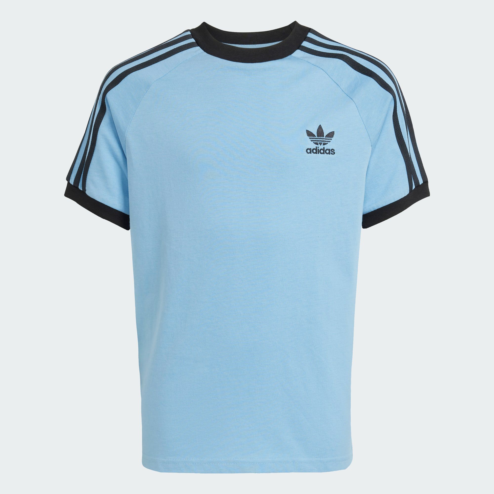 ADIDAS ORIGINALS Adicolor 3-Stripes Tee Kids Ash Blue - TEE