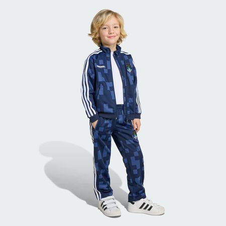 ADIDAS ORIGINALS adidas Originals X Minecraft Firebird Tracksuit Kids Multicolor / Night Indigo TODDLERS