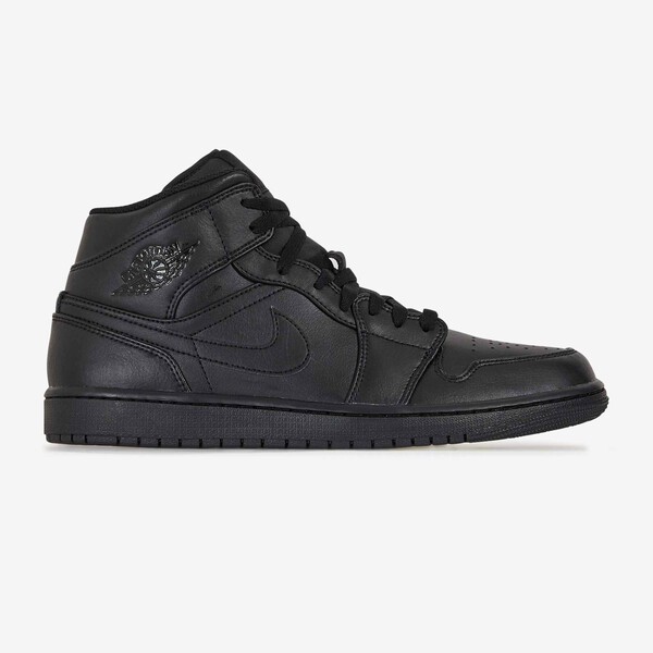 JORDAN AIR JORDAN MID SNEAKERS HOMME NOIR LACETS