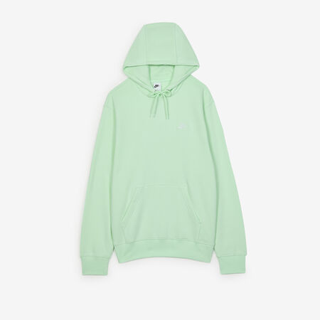 HOODIE CLUB SMALL LOGO : VERT/BLANC
