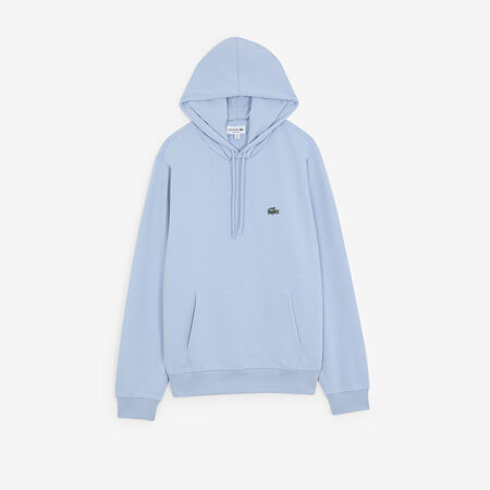 LACOSTE HOODIE CLASSIC LOGO SL BLEU/VERT HOMME