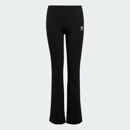 ADIDAS ORIGINALS Ribbed Flared Pants Kids Black JUNIOR