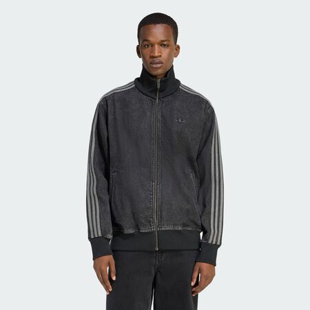 ADIDAS ORIGINALS JACKET FZ FIREBIRD DENIM NOIR HOMME