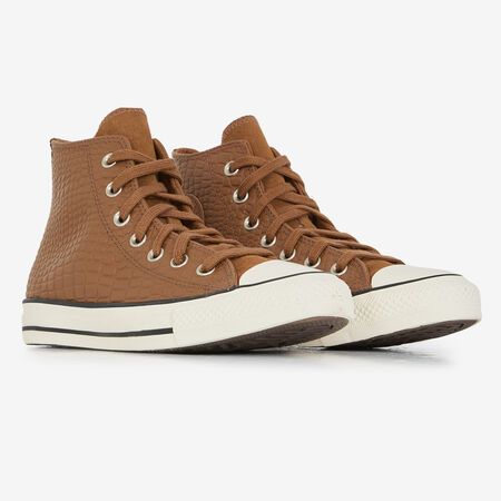 CONVERSE CHUCK TAYLOR HI MARRON FEMME